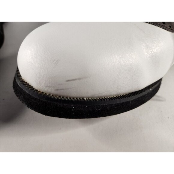 Brooks White And Brown Men Golf Shoe Size 10 Used - Picture 5 of 10